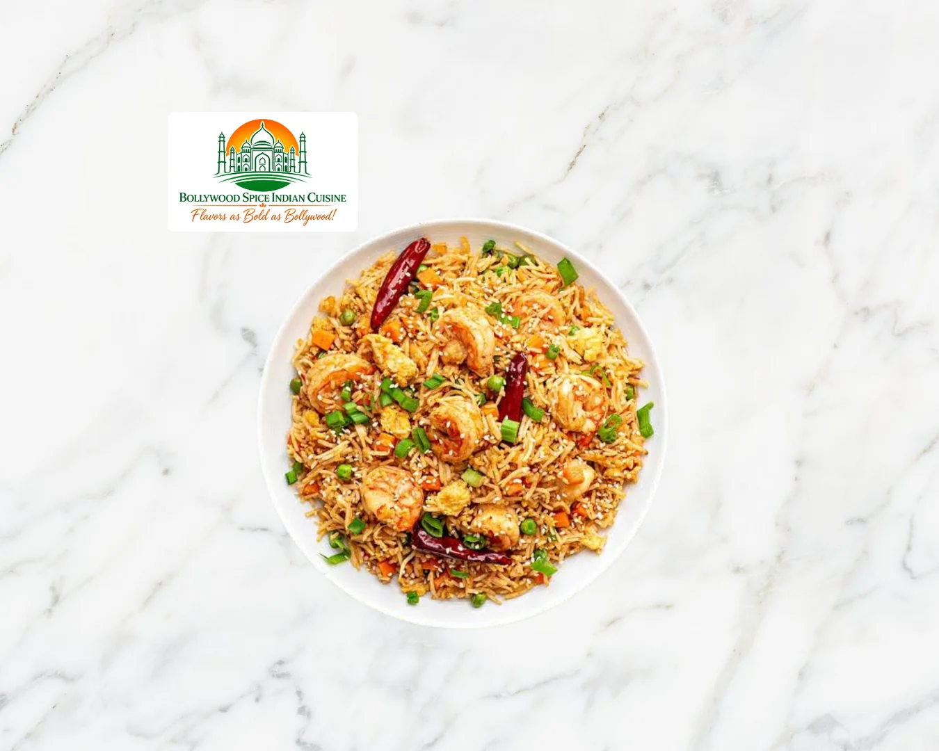 Shrimp Hakka Fried Rice